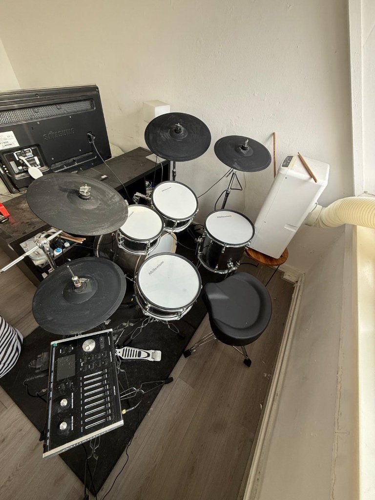 Millenium MPS-1000 E-Drum Set, Ophalen of Verzenden, Zo goed als nieuw, Overige merken