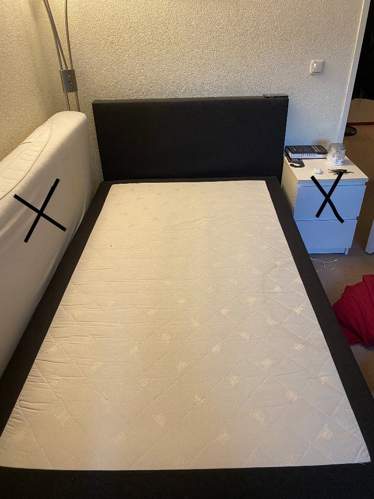 Boxspring twijfelaar (120x200)