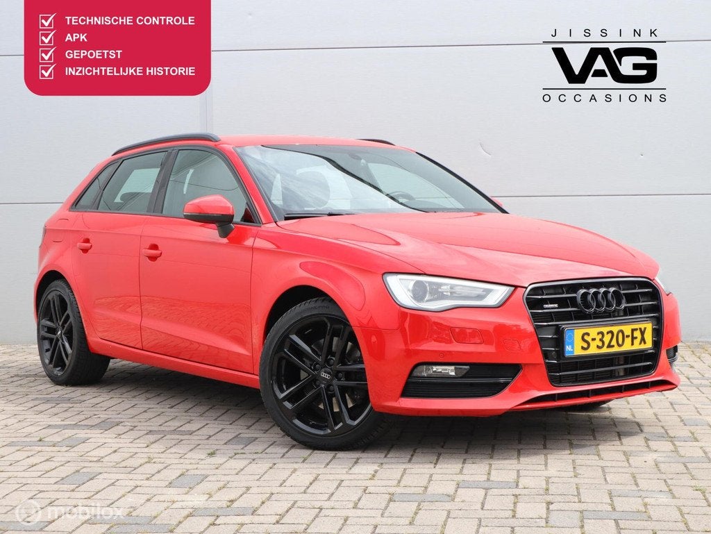 Audi A3 Sportback 1.8 TFSI quattro S Line Automaat LED Leer, Auto's, Audi, 15 km/l, Gebruikt, 4 cilinders, 179 pk