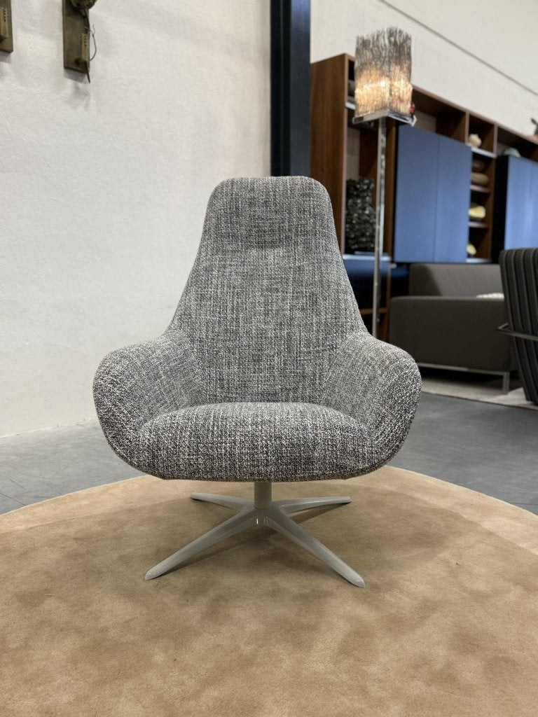 Nieuw Pode Spot Two draaifauteuil migo stof design stoel, Huis en Inrichting, Leolux, Info@leolux.nl, Nieuw, 75 tot 100 cm
