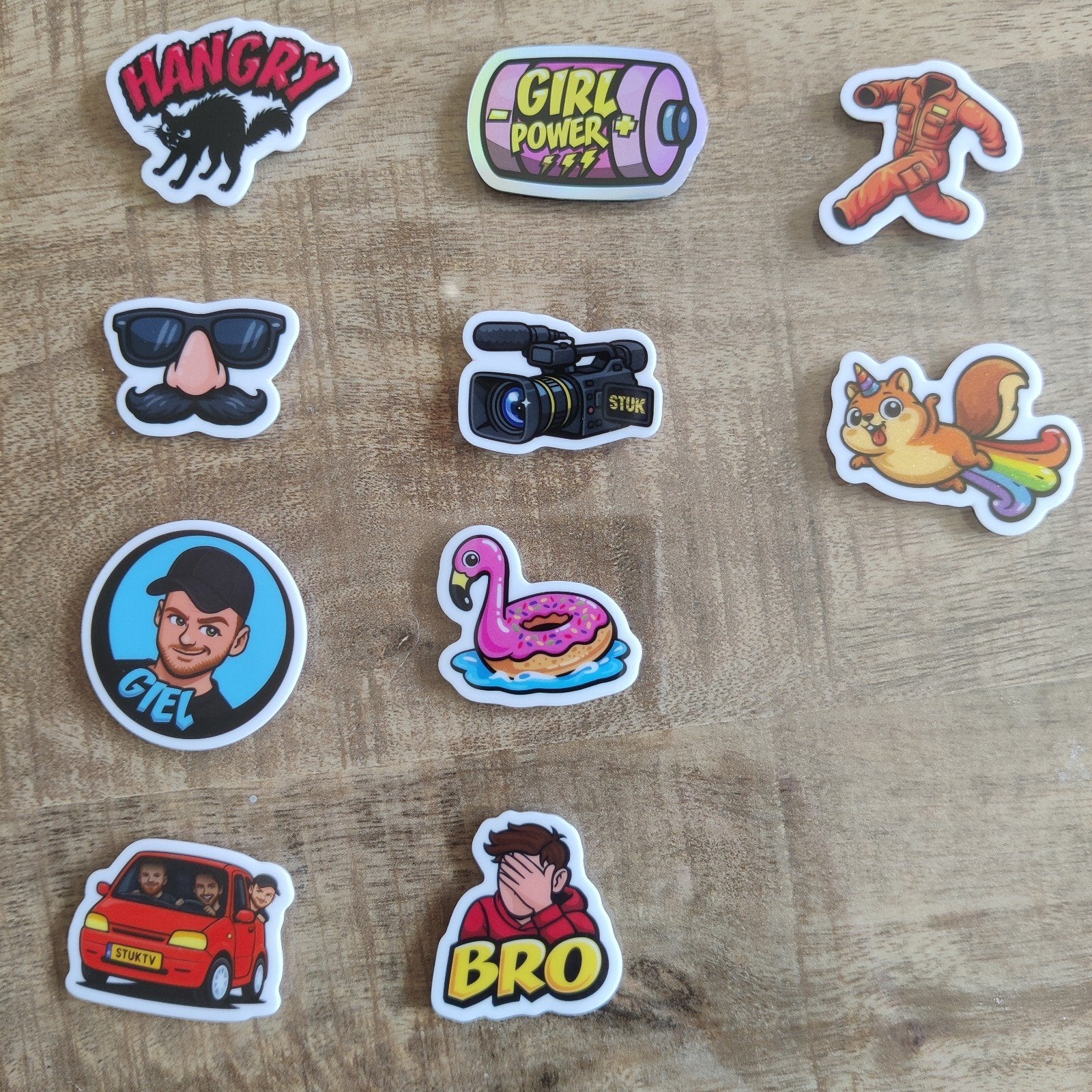 Nieuwe Stickers StickerJacht StukTV, Albert Heijn, Ophalen of Verzenden
