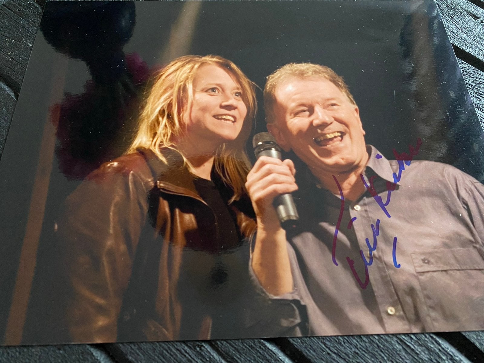 Filmster handtekening finn nielsen, Ophalen of Verzenden, Zo goed als nieuw, Foto of Kaart
