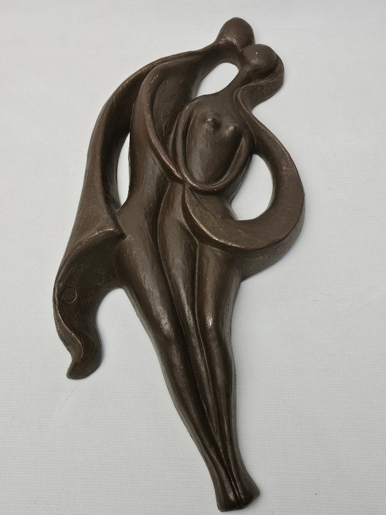 # Mooi Geert Kunen sculptuur van man en vrouw, Antiek en Kunst, Ophalen, Beeld