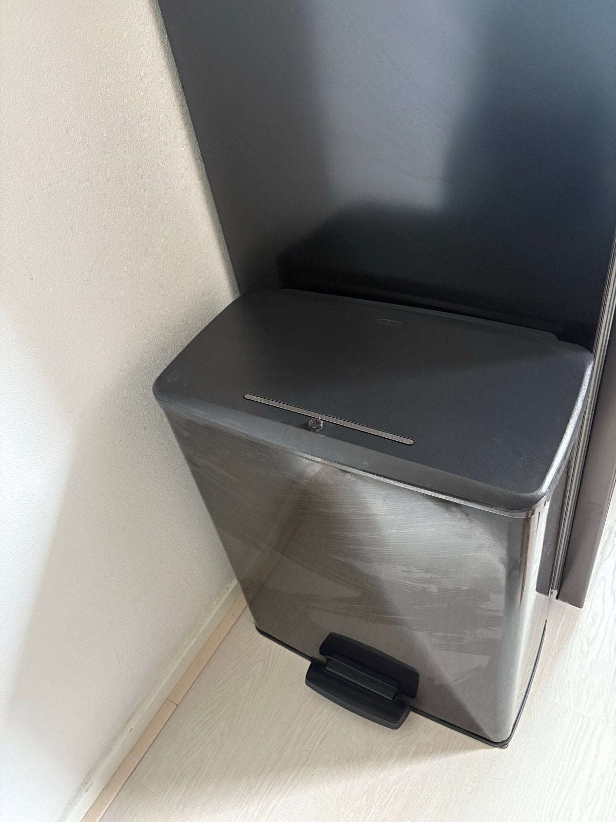 Curver duo prullenbak 26L + 26L, Ophalen, Kunststof, Met pedaal, 40 liter of meer