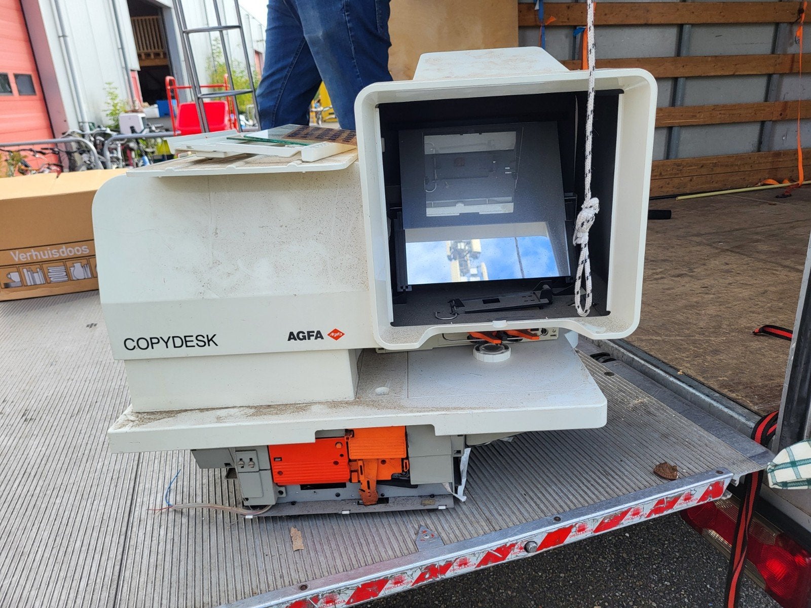 Agfa-Gevaert AG Copydesk - Werking onbekend, Audio, Tv en Foto, Overige merken, Overige typen, Ophalen of Verzenden, Niet werkend