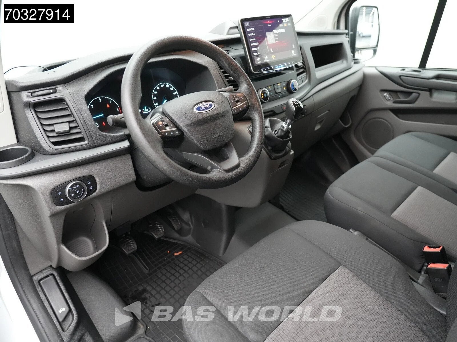 Ford Transit Custom 105pk L2H1 Airco Cruise Parkeersensoren, Multifunctioneel stuurwiel, 2033 kg, Stof, Euro 6