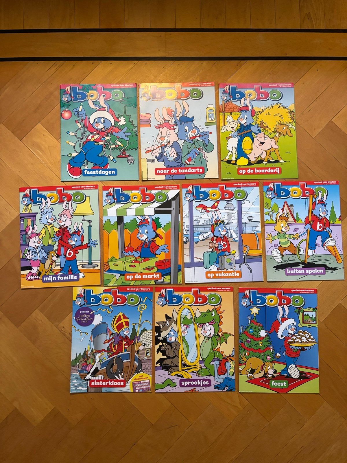Bobo tijdschriften 2023 - 10 stuks voor kleuters, Fictie algemeen, Jongen of Meisje, Nieuw, Ophalen of Verzenden
