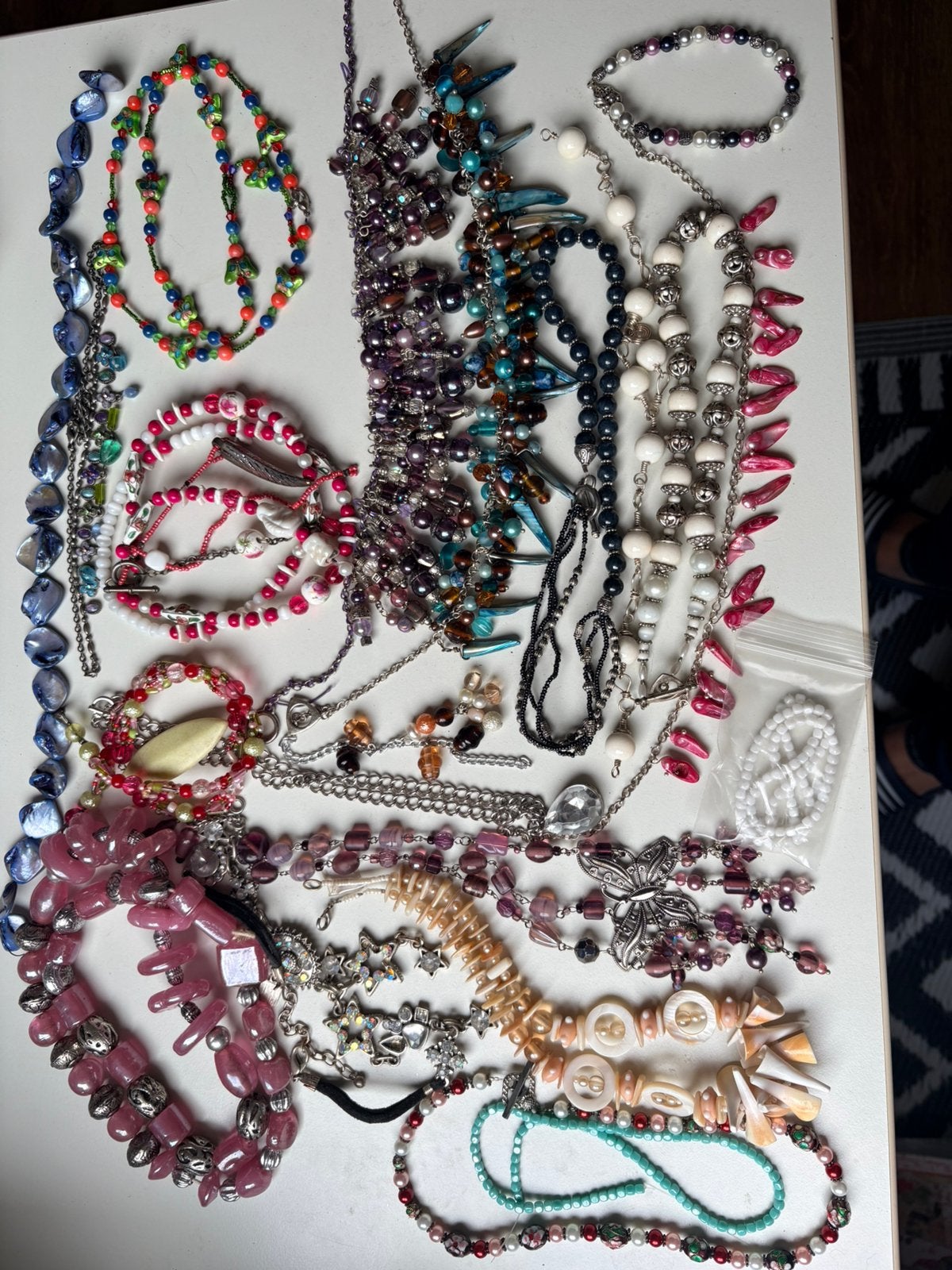 Kralen mix/sieraden, Ophalen of Verzenden, Zo goed als nieuw, Kraal