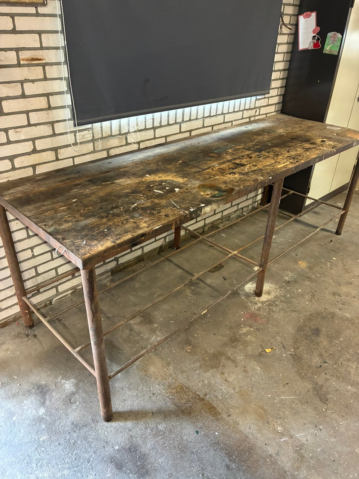 Werkbank, Ophalen, Gebruikt, 170 cm of meer