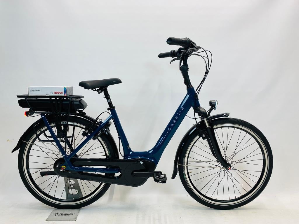 GAZELLE OrangeC7+ Ebike lageinstap XXS-46cm – km 263 nieuw, Velgrem, Versnellingen, Ophalen of Verzenden, Zo goed als nieuw