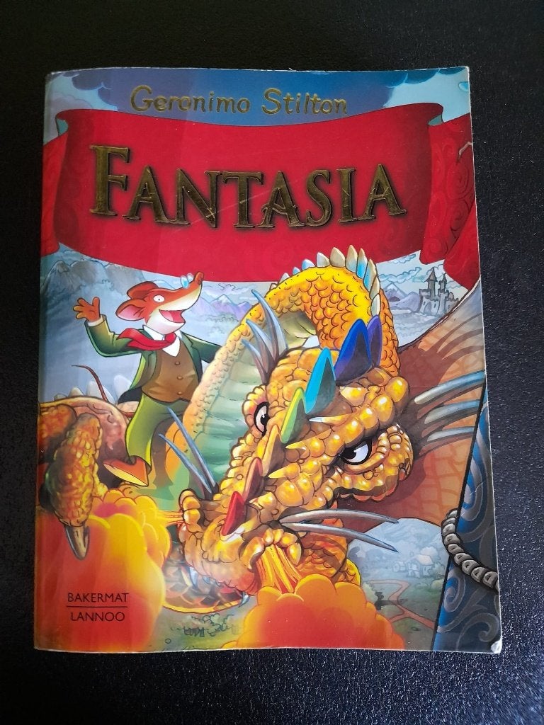 Geronimo Stilton – Fantasia (Paperback), Boeken, Ophalen of Verzenden, Gelezen, Geronimo Stilton, Fictie algemeen