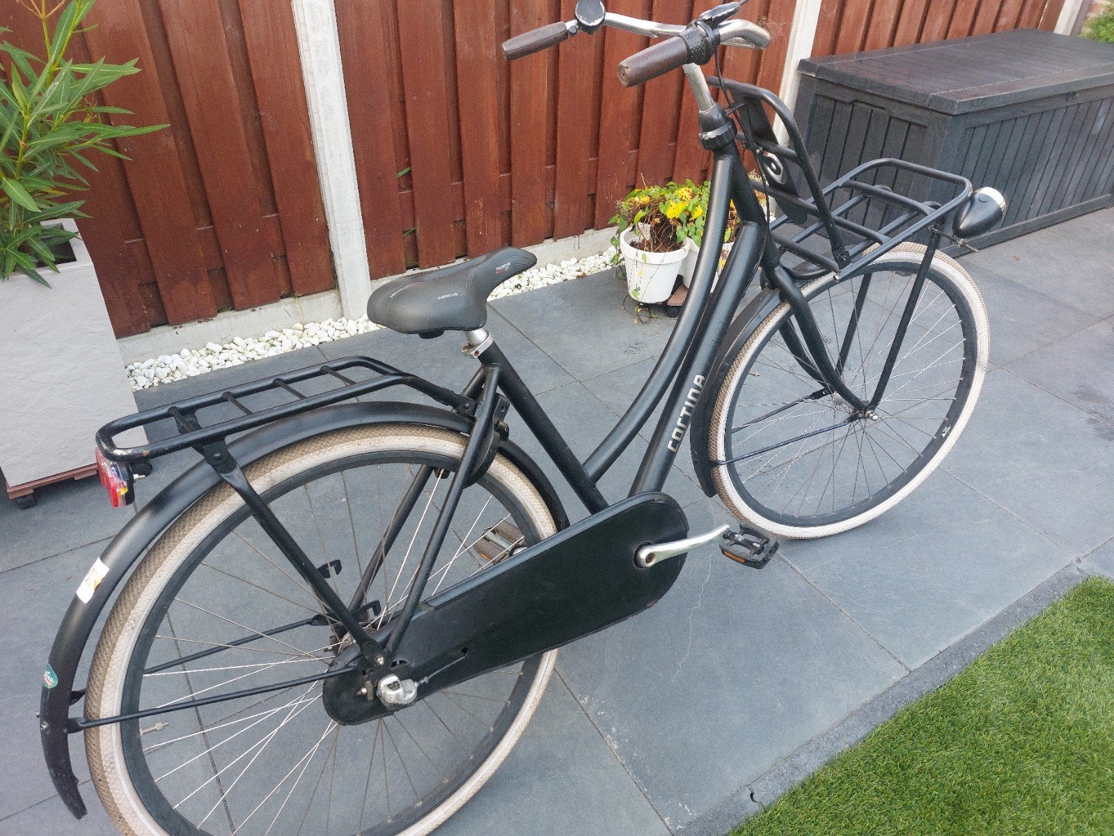 tk goede cortina fiets, 56 cm of meer, Ophalen of Verzenden, Zo goed als nieuw, Versnellingen