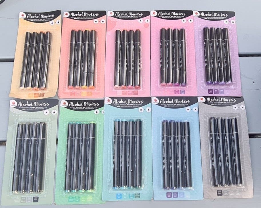 40 Twinmarkers/Alcoholmarkers van Decotime, Ophalen of Verzenden, Nieuw
