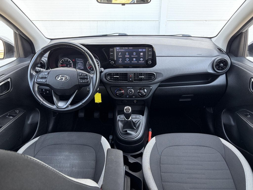 Hyundai i10 1.0 Comfort / Cruise control / Airco / Apple Car, Voorwielaandrijving, Stof, Gebruikt, 899 kg