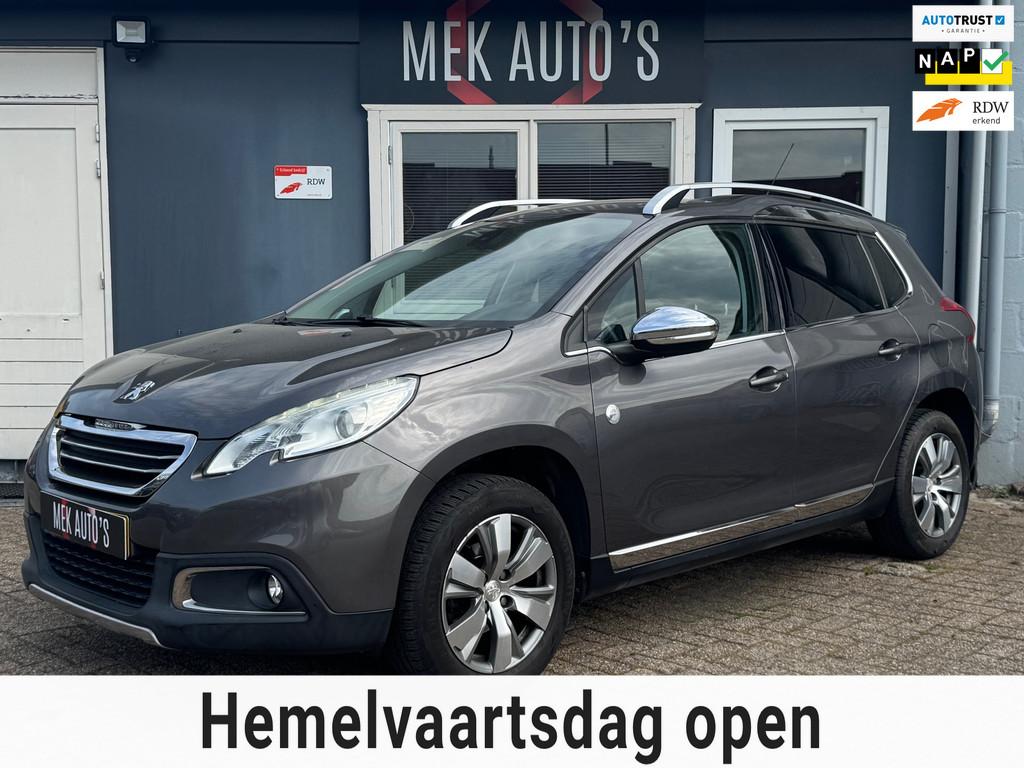 Peugeot 2008 1.2 PureTech Crossway|Navi|Trekhaak|Airco|Cruis, Voorwielaandrijving, Euro 5, Zwart, 1199 cc