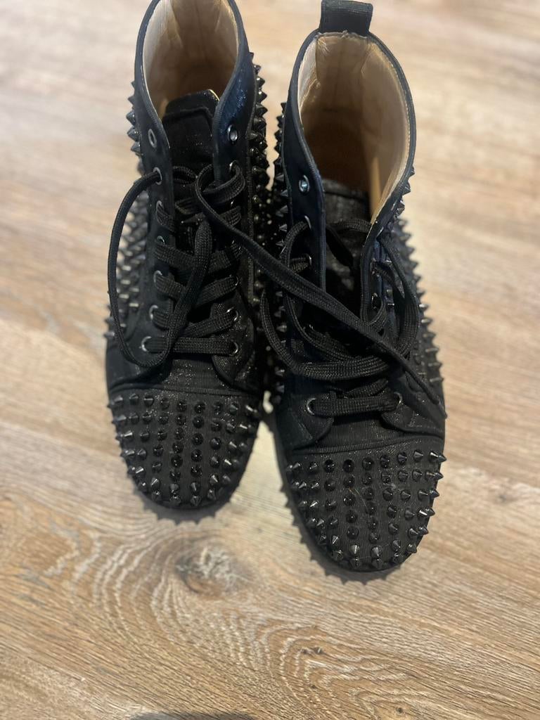 Cristian Louboutin maat 41 zo goed als nieuw origineel, Ophalen of Verzenden, Zo goed als nieuw, Zwart