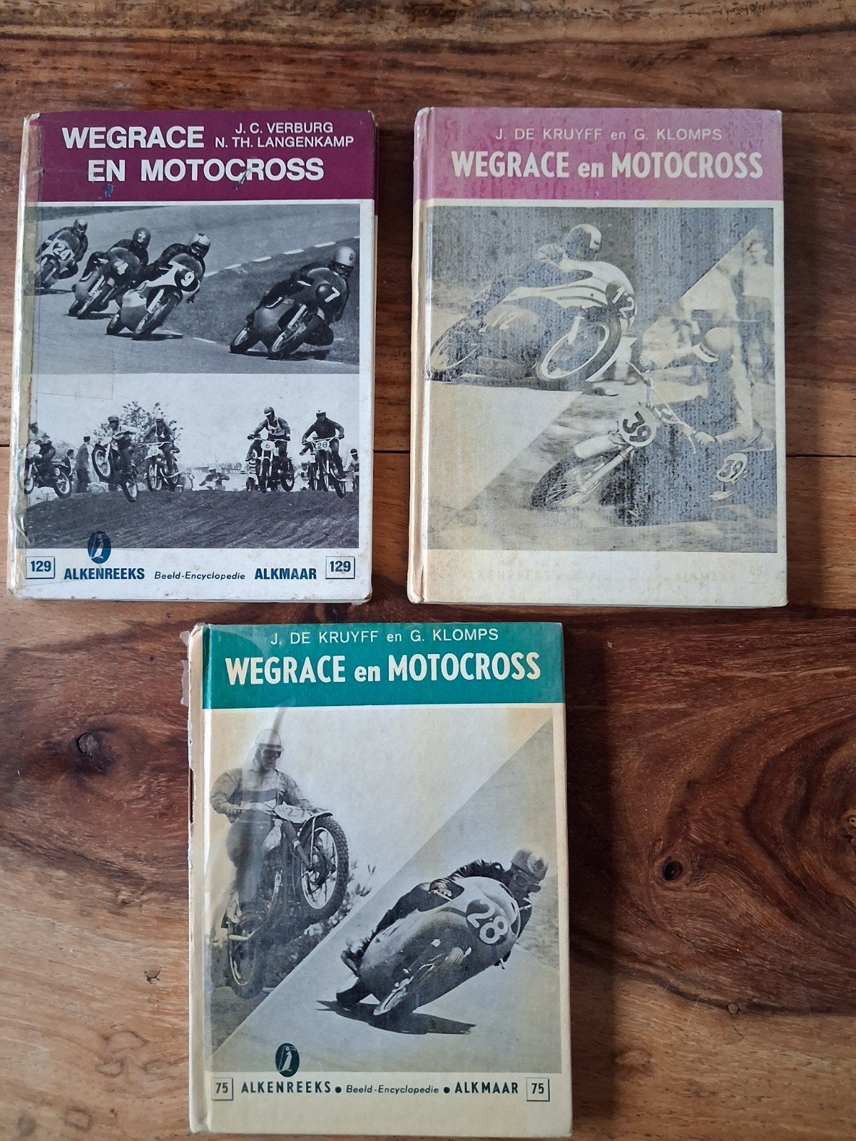 3 x wegrace en Motocross, Ophalen of Verzenden