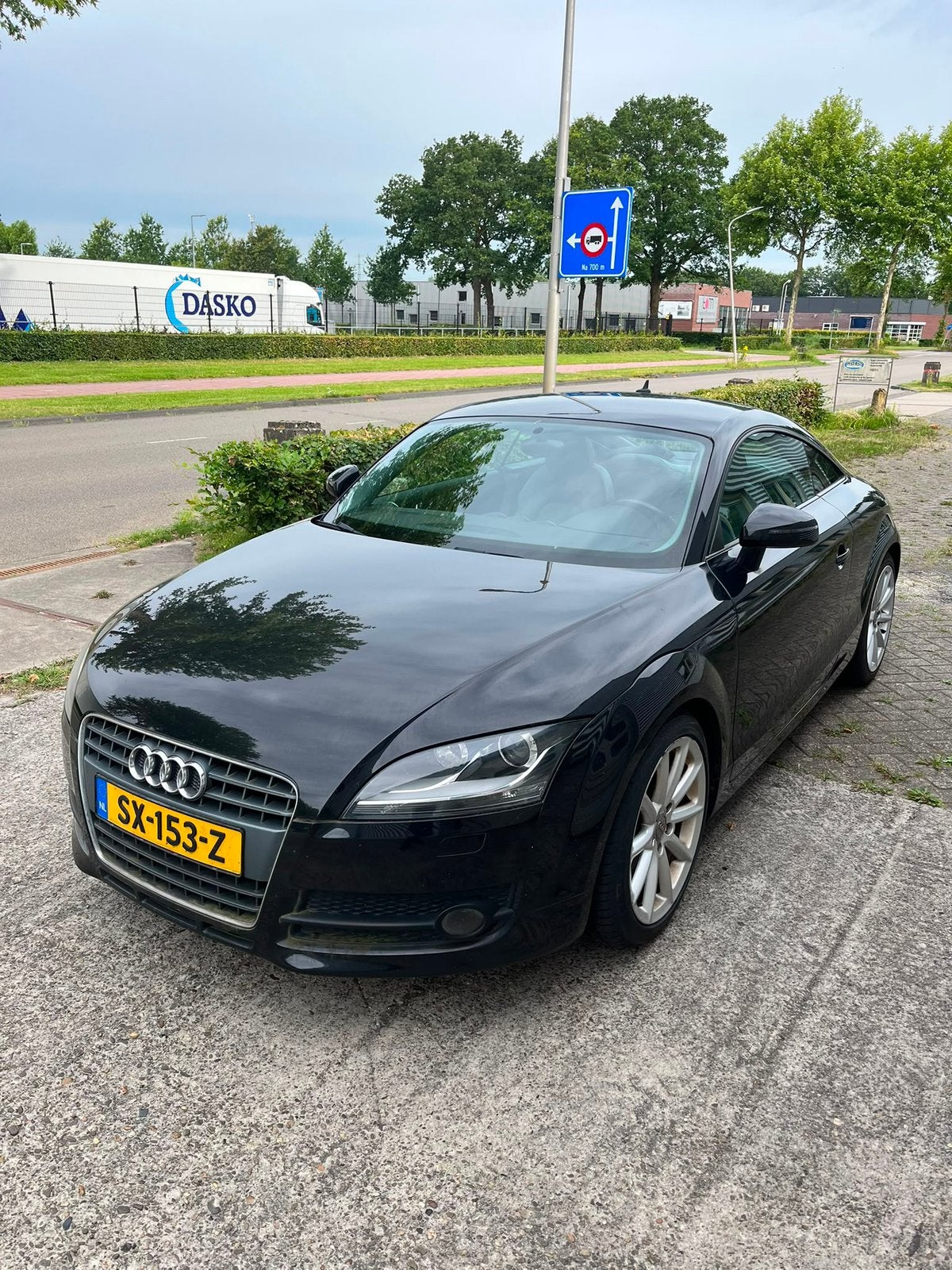 Audi TT 2.0 Tfsi Coupe 147KW AUT 2007 Zwart, Auto's, Audi, TT, 4 cilinders, 1984 cc, 4 stoelen