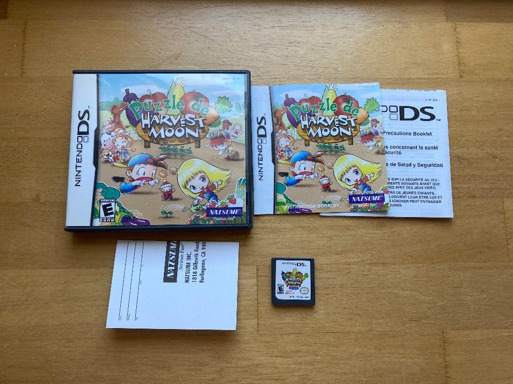 Puzzle de harvest moon ds usa, 1 speler, Racen en Vliegen, Ophalen of Verzenden, Zo goed als nieuw