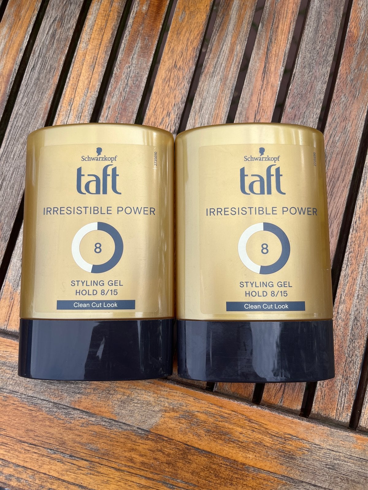 2x Schwarzkopf Taft Irresistible Power Styling Gel, Ophalen, Nieuw, Gel, Wax, Haarlak of Mousse