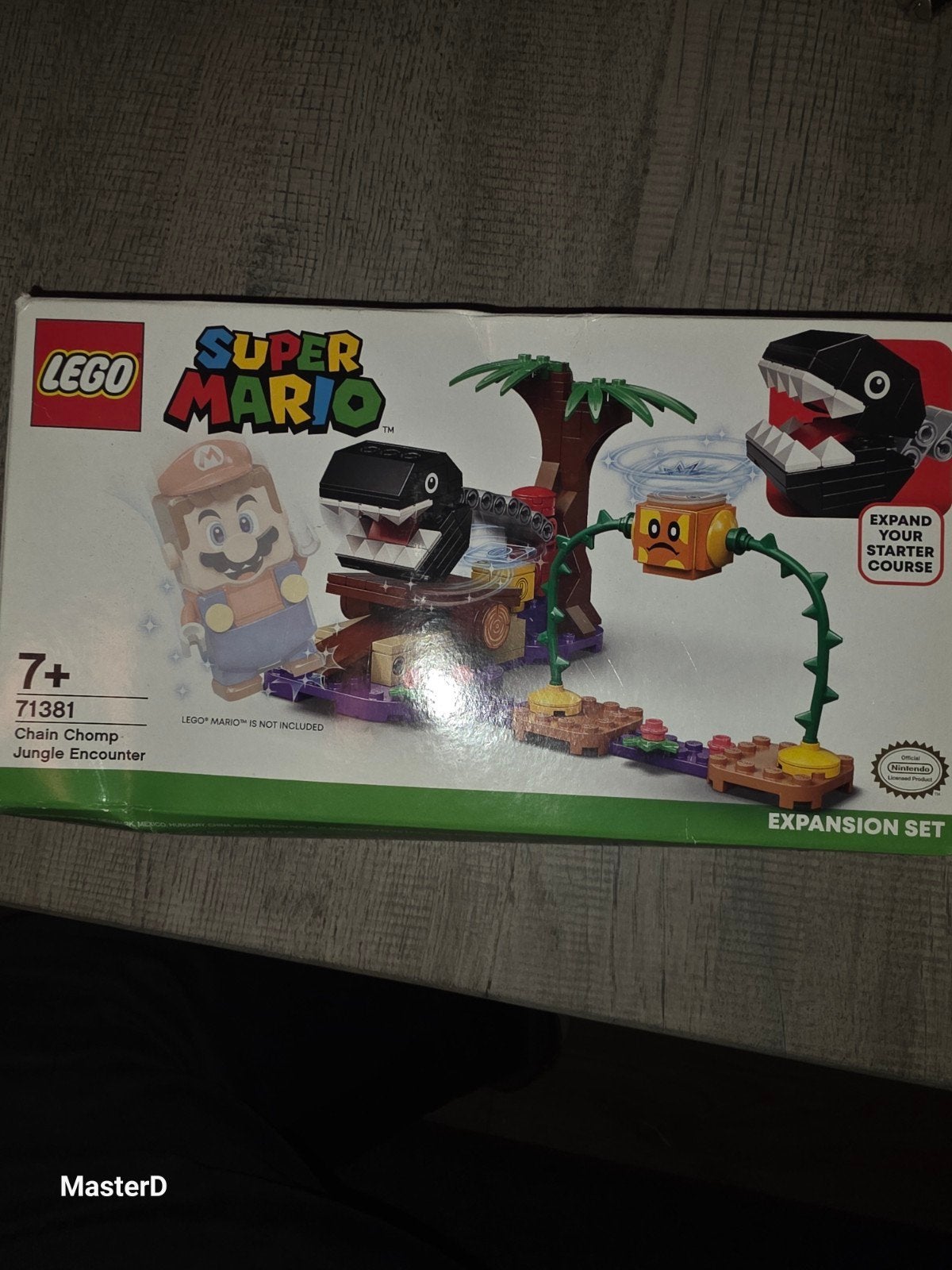 LEGO Super Mario 71381 Chain Chomp Jungle Encounter, Ophalen of Verzenden, Zo goed als nieuw