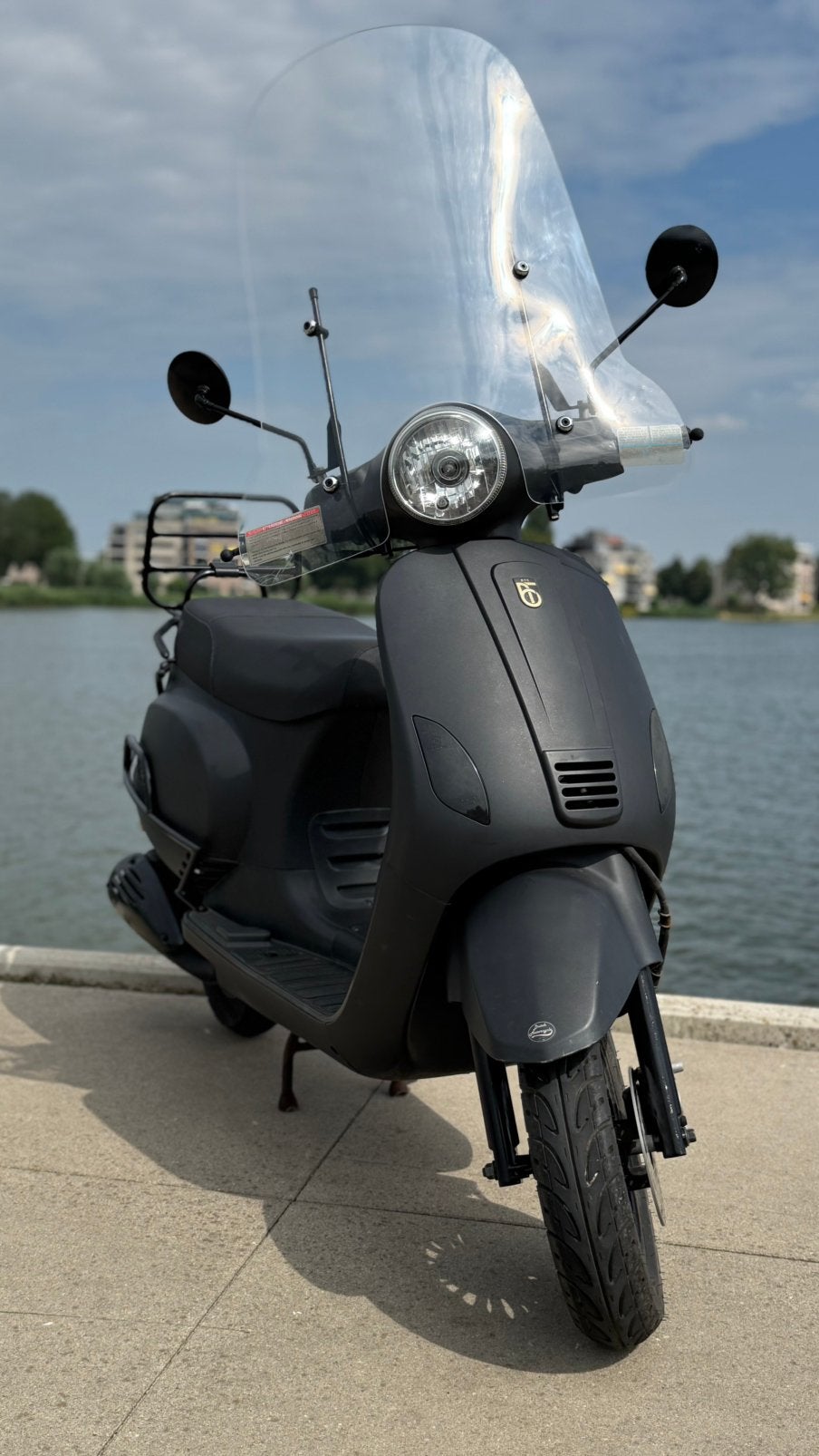 BTC riva scooter met begrenzer op afstandbediening, Zo goed als nieuw, Benzine, Ophalen, Overige merken
