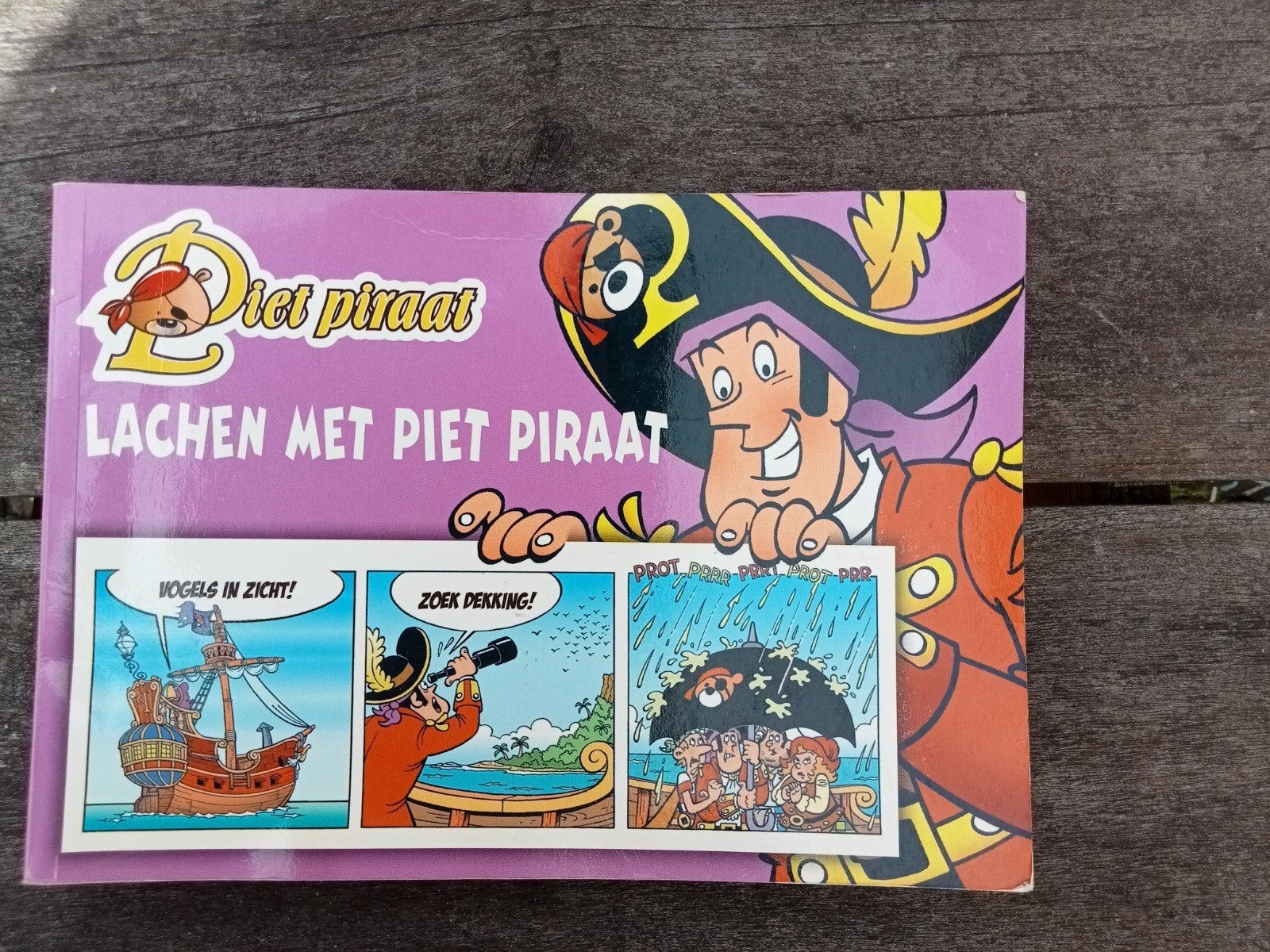 Lachen met Piet Piraat - Stripboek, Ophalen of Verzenden