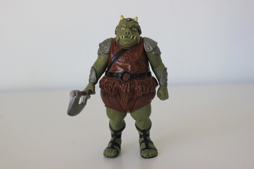 Star Wars Gamorrean guard compleet, Verzamelen, Star Wars, Verzenden, Zo goed als nieuw, Actiefiguurtje
