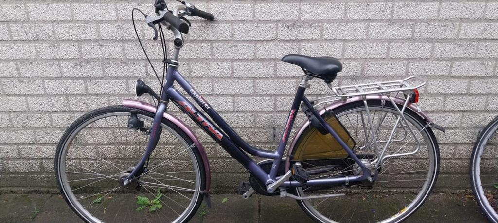 Fiets, Fietsen en Brommers, Fietsen | Dames | Damesfietsen, Gebruikt, Versnellingen, 50 tot 53 cm, Ophalen