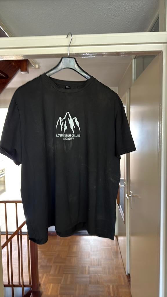 Shein shirt 6XL, Kleding | Heren, Grote Maten, Ophalen of Verzenden, Zo goed als nieuw, Zwart, Shirt