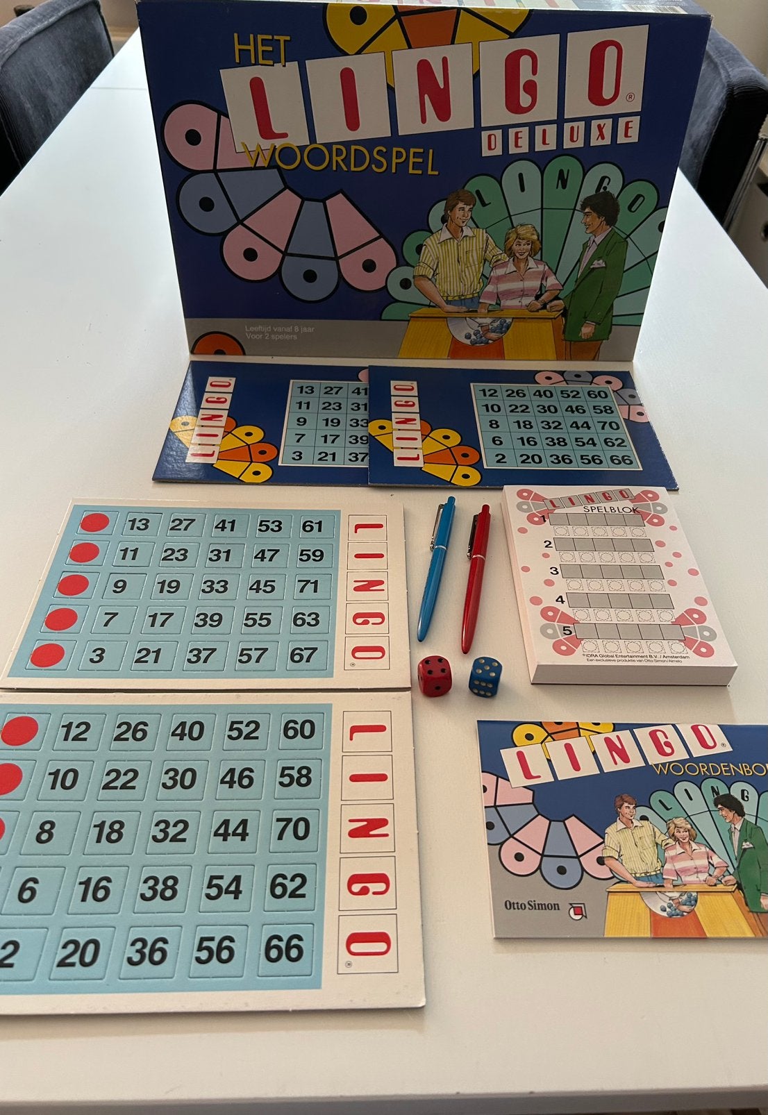 Het Lingo de luxe woordspel COMPLEET leuk spel! NIEUW, Een of twee spelers, Ophalen of Verzenden, Nieuw