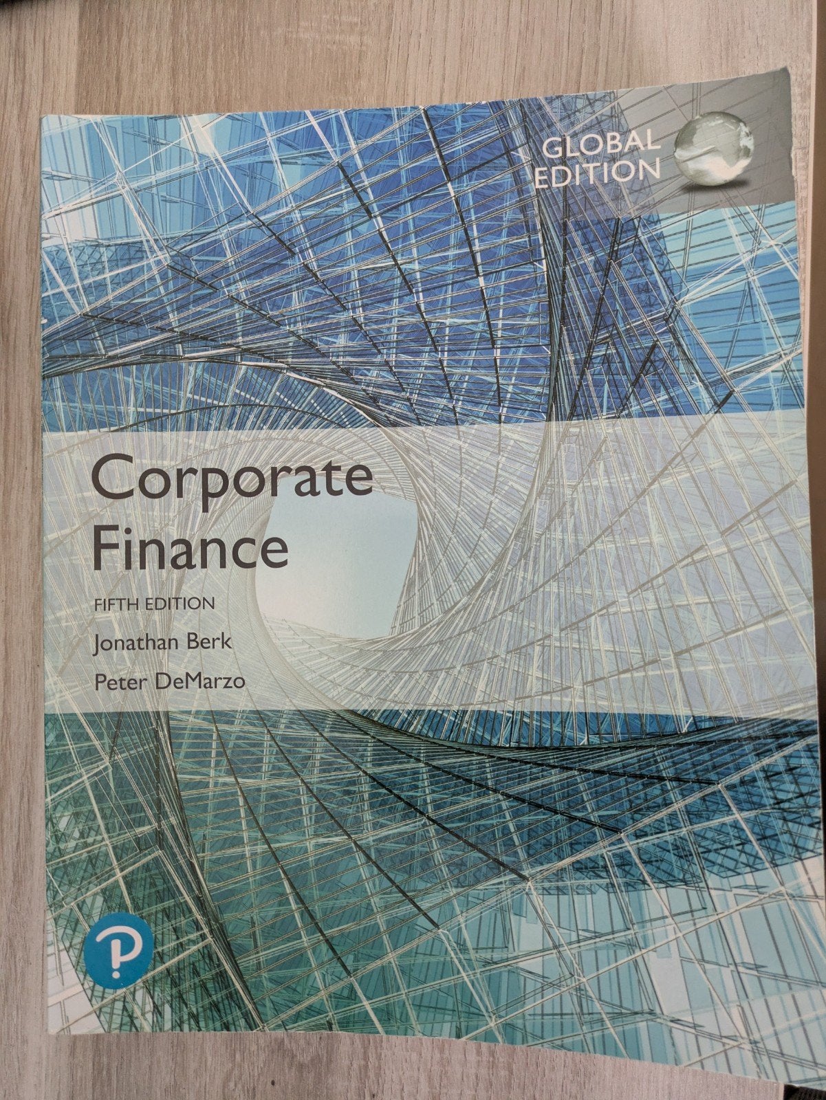 Corporate Finance fifth edition global edition Berk DeMarzo, Jonathan Berk en Peter DeMarzo, Ophalen of Verzenden, Zo goed als nieuw
