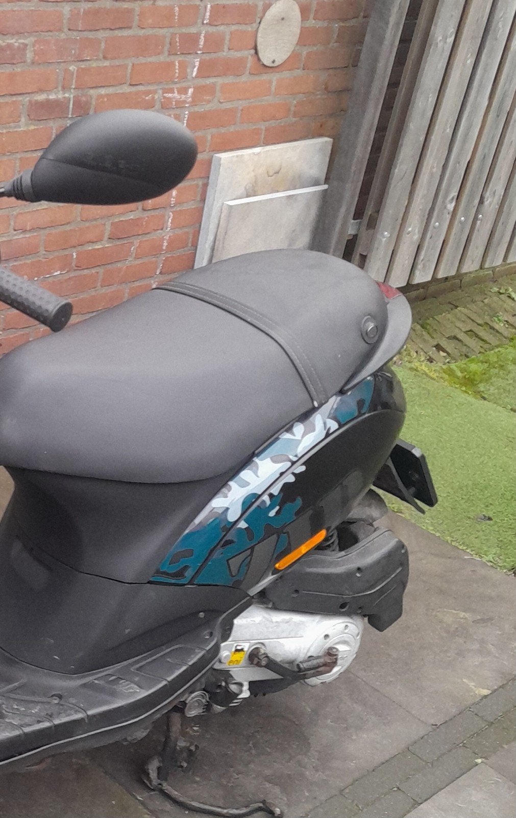 Zip achterkap, Ophalen