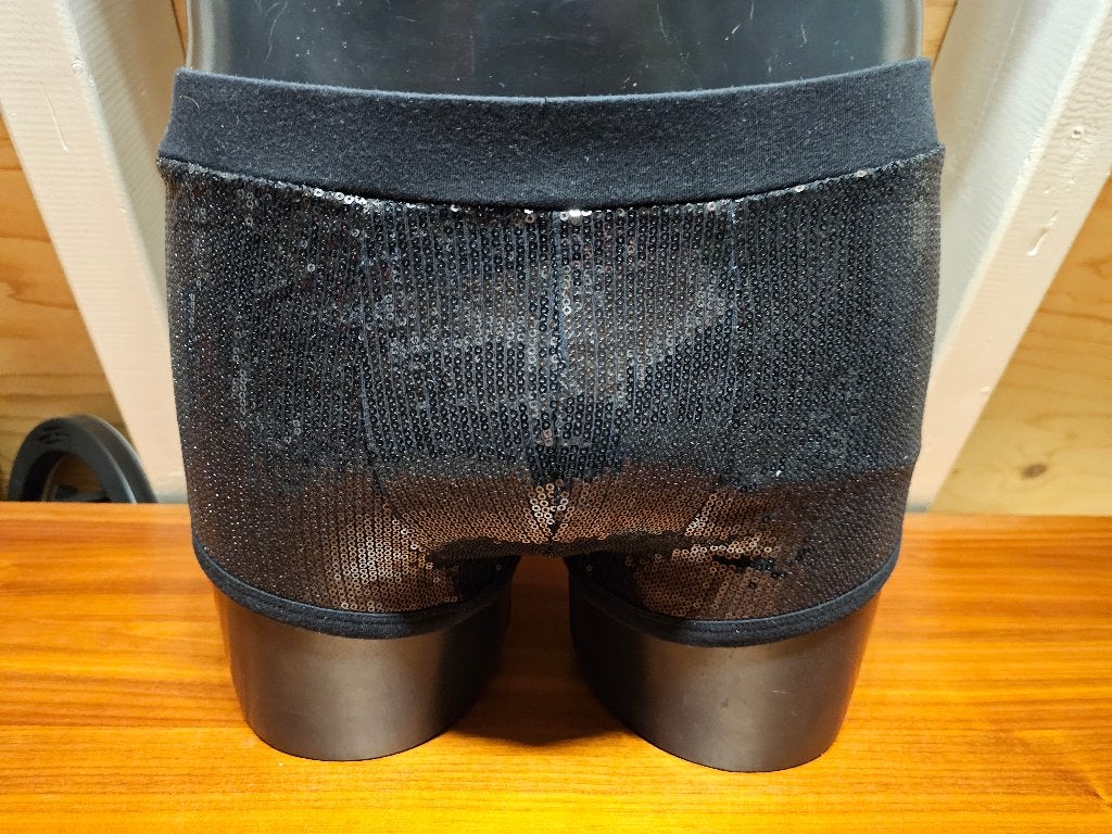 Intimissimi Boxer pailletjes M, Ophalen of Verzenden, Zwart, Intimissimi, Boxer