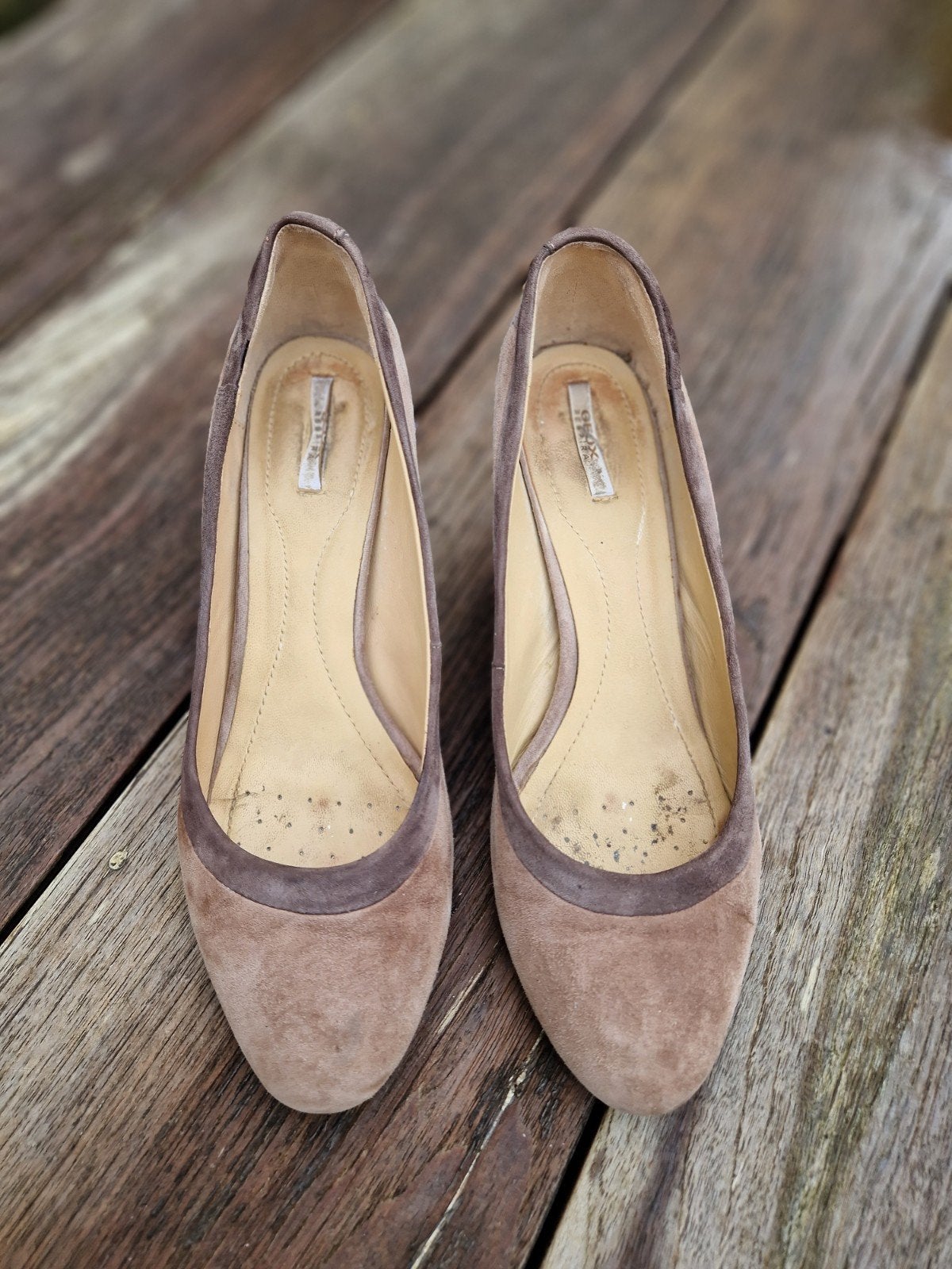 Pumps hakschoenen Geox 29 bruin suede leer, Geox, Pumps, Bruin, Ophalen of Verzenden