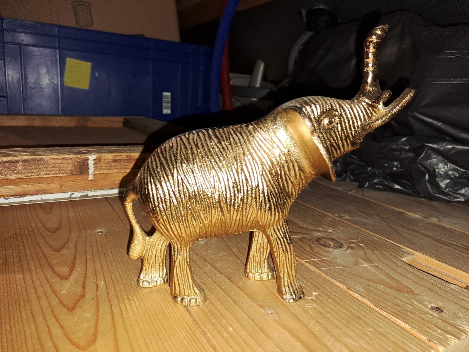 koperen olifant, Ophalen, Koper