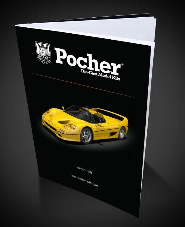 Ferrari F50 1:18 HK62/HK63 van Pocher PRE-ORDER, Ophalen of Verzenden, Nieuw, 1:5 t/m 1:8, Auto
