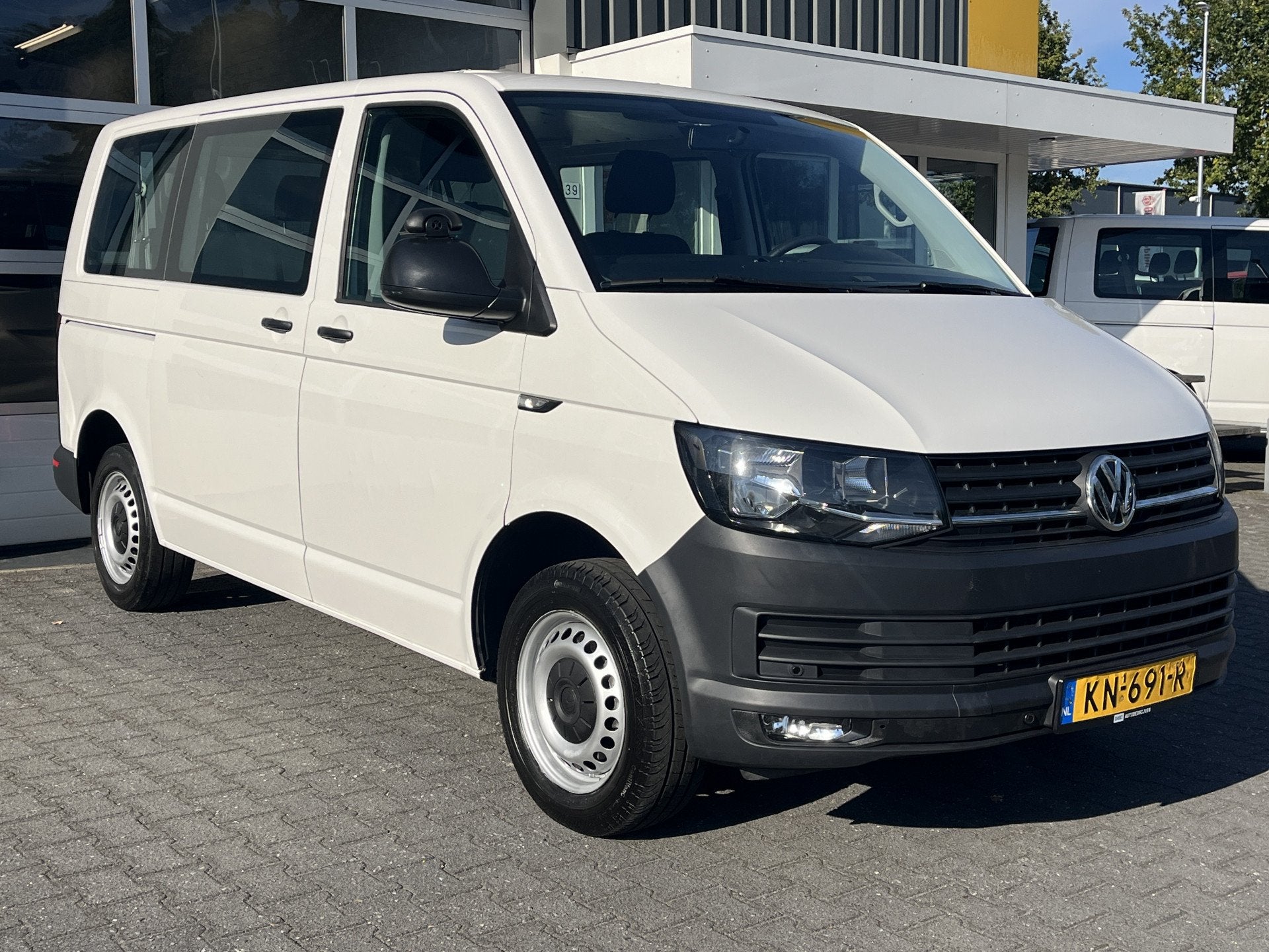 Volkswagen Transporter Kombi 2.0 TDI DSG Automaat L1H1 Airco, Stof, Gebruikt, 150 pk, 255 €/maand