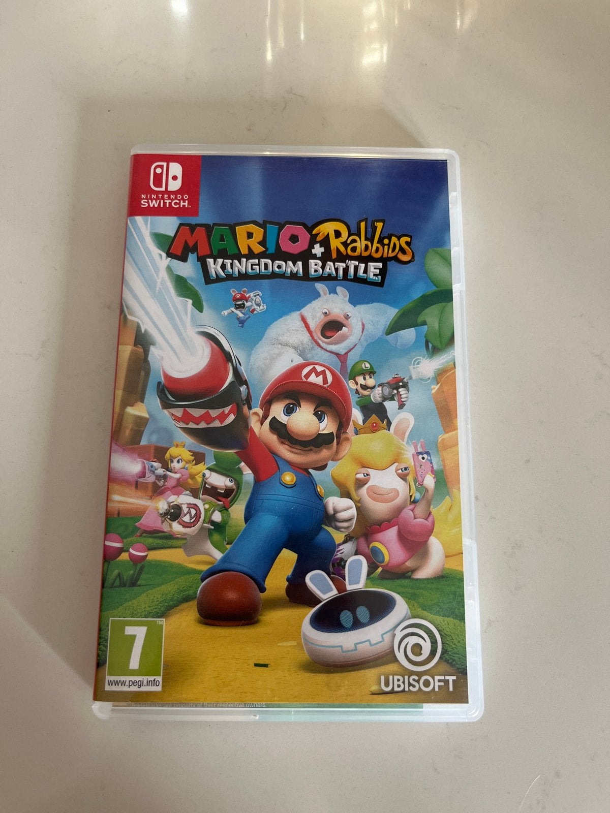 Mario + Rabbids Kingdom Battle Nintendo Switch, Ophalen, 1 speler, Eén computer, Zo goed als nieuw