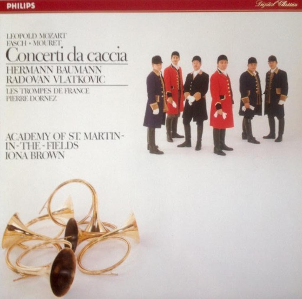 Iona Brown L. Mozart Concerti Da Caccia, Cd's en Dvd's, Kamermuziek, Ophalen of Verzenden, Zo goed als nieuw, 12 inch