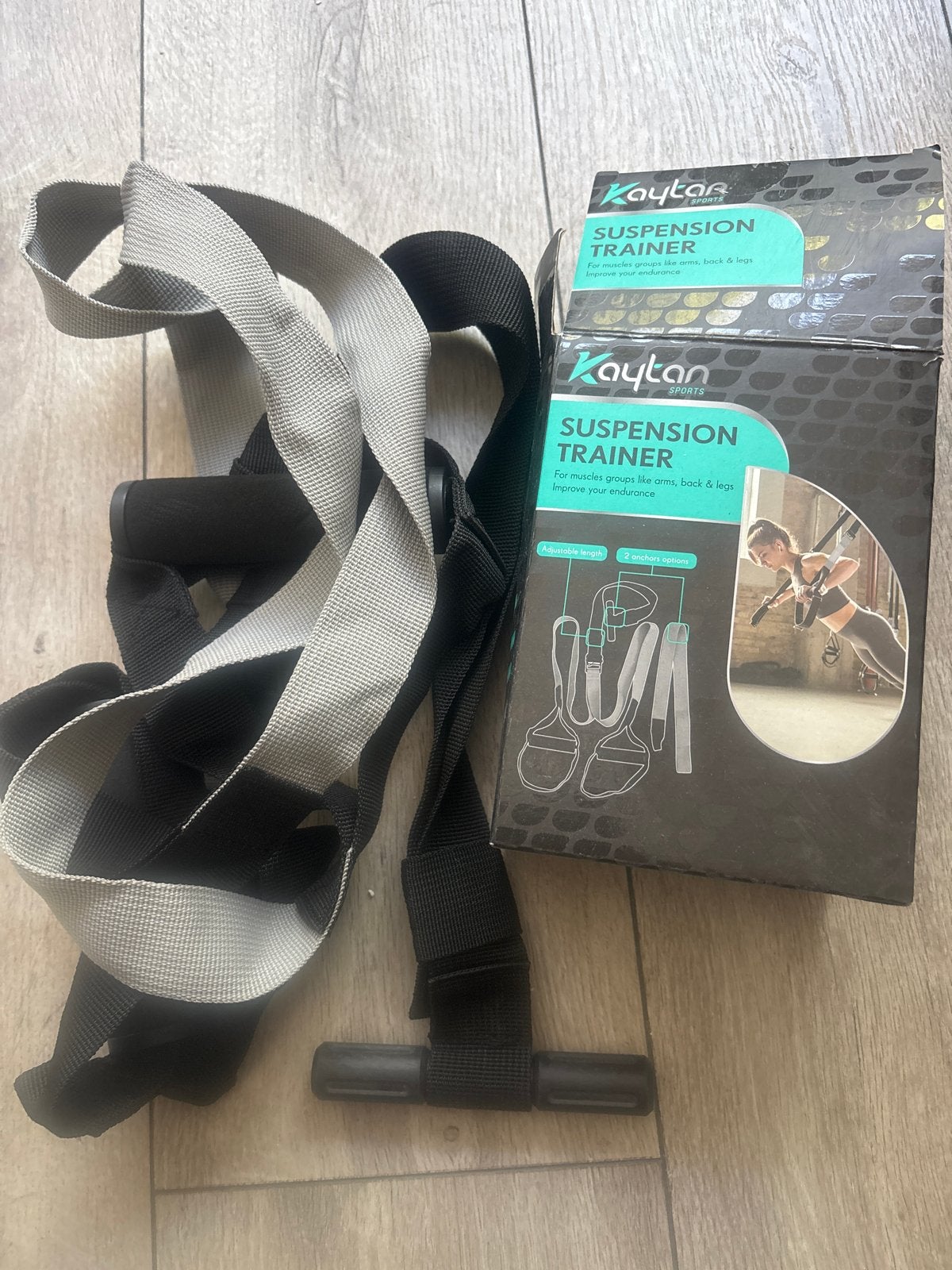 Kaytan Suspension Trainer - Krachttraining en Conditie, Ophalen, Nieuw, Armen, Overige typen