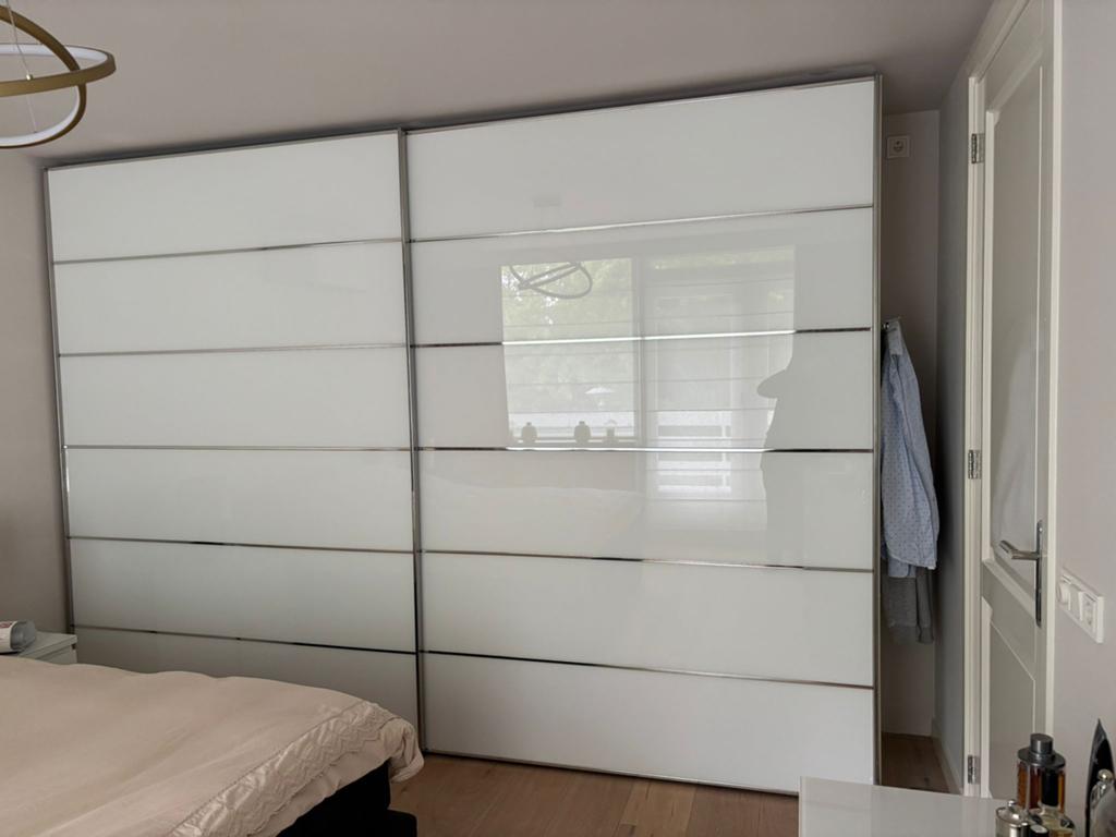 Goossens kledingkast, Ophalen, 200 cm of meer, 50 tot 75 cm, Glas