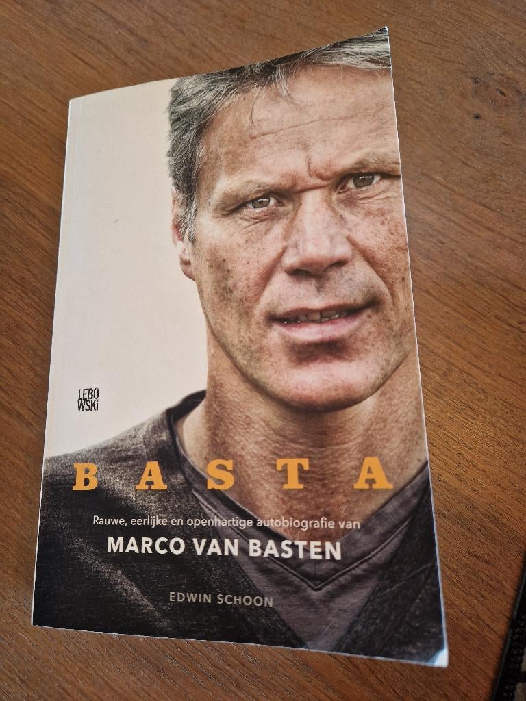 Marco van Basten Basta gesigneerd, Ophalen of Verzenden, Zo goed als nieuw