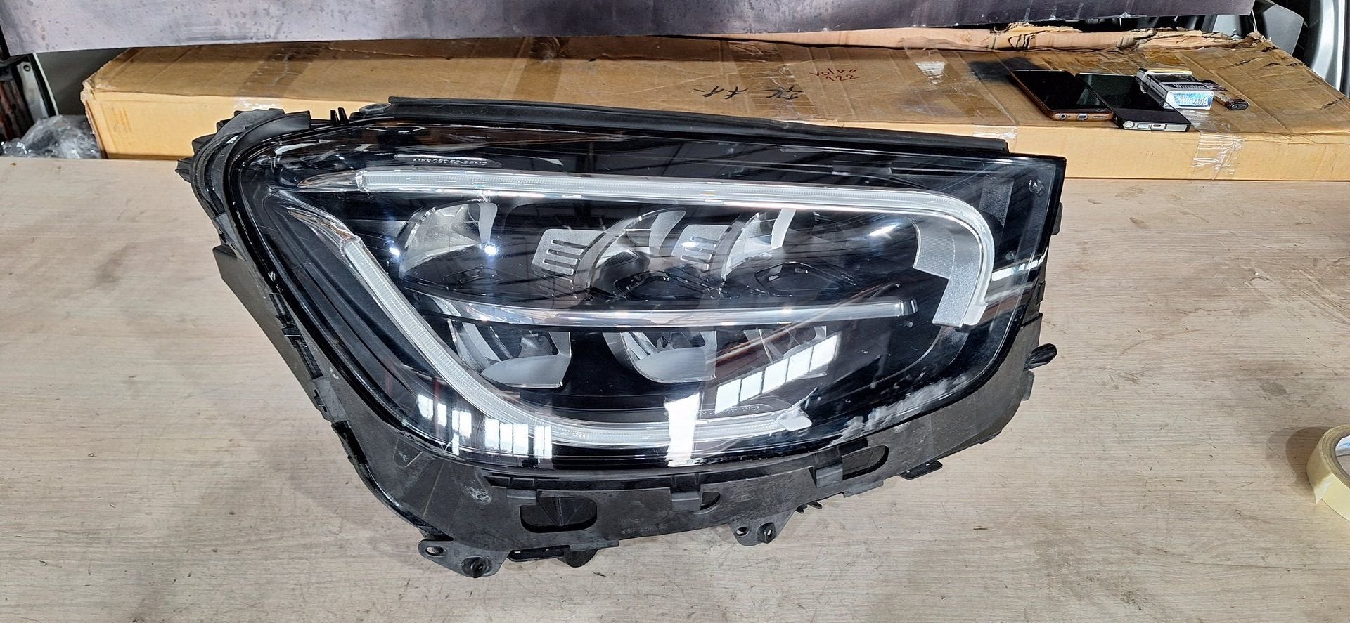 Mercedes-Benz GLC C253 koplamp, Gebruikt, -, -, Ophalen of Verzenden
