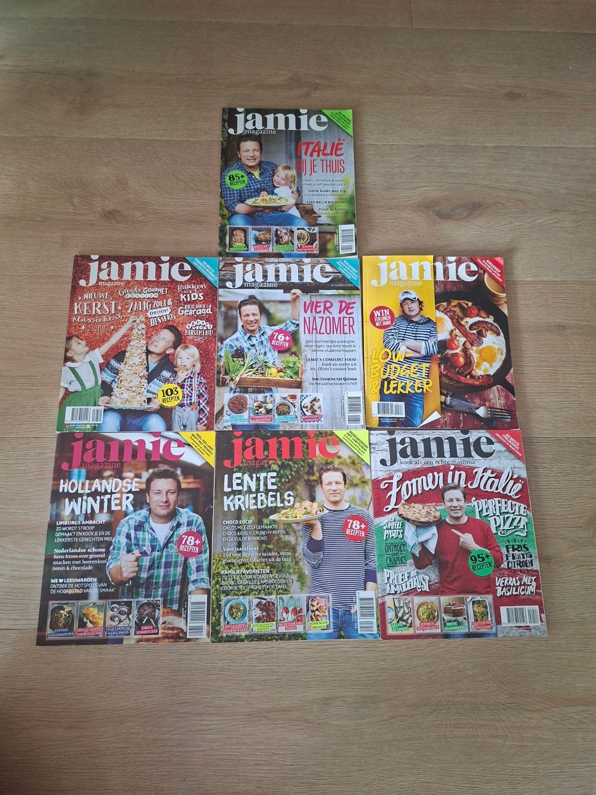 7 x tijdschrift Jamie magazine, Ophalen of Verzenden