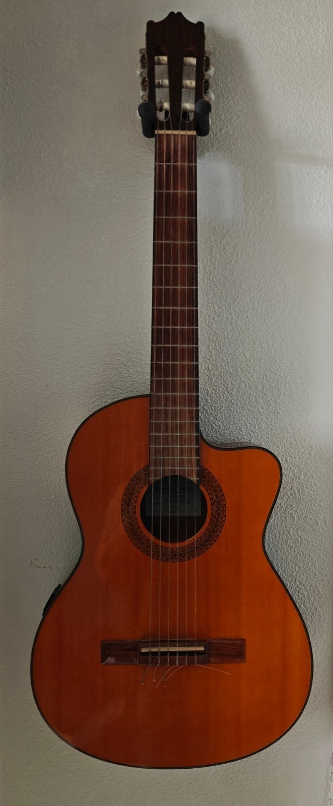 Ibanez G5 klassieke gitaar met pre-amp, Ophalen, Zo goed als nieuw, Klassieke of Spaanse gitaar, Met koffer