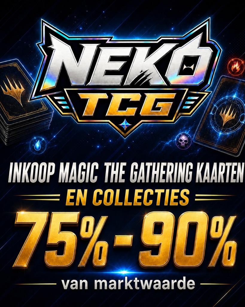 Wij kopen Magic The Gathering kaarten en verzamelingen!, Ophalen of Verzenden, Zo goed als nieuw, Foil