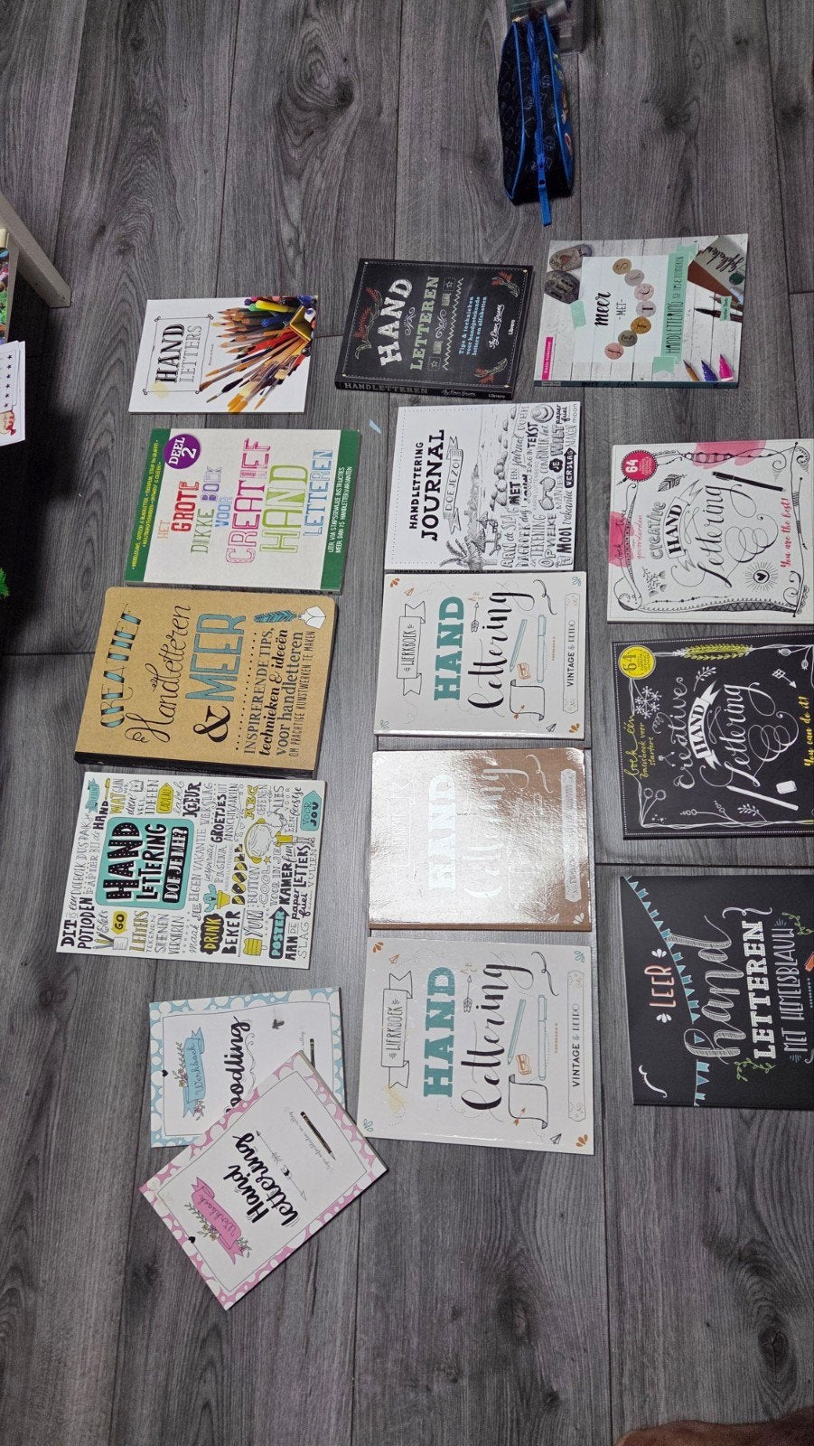 Handlettering Boeken Collectie - Diverse Titels, Gelezen, Diverse auteurs, Ophalen of Verzenden, Tekenen en Schilderen