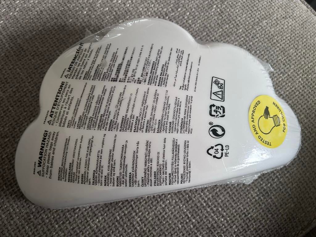 IKEA UPPYST Wolk lamp, Ophalen of Verzenden, Nieuw, Kunststof