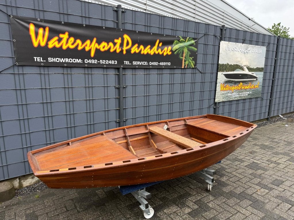 Eigenbouw Houten tender (bj 2007), Watersport en Boten, Motorboten en Motorjachten, Nieuw